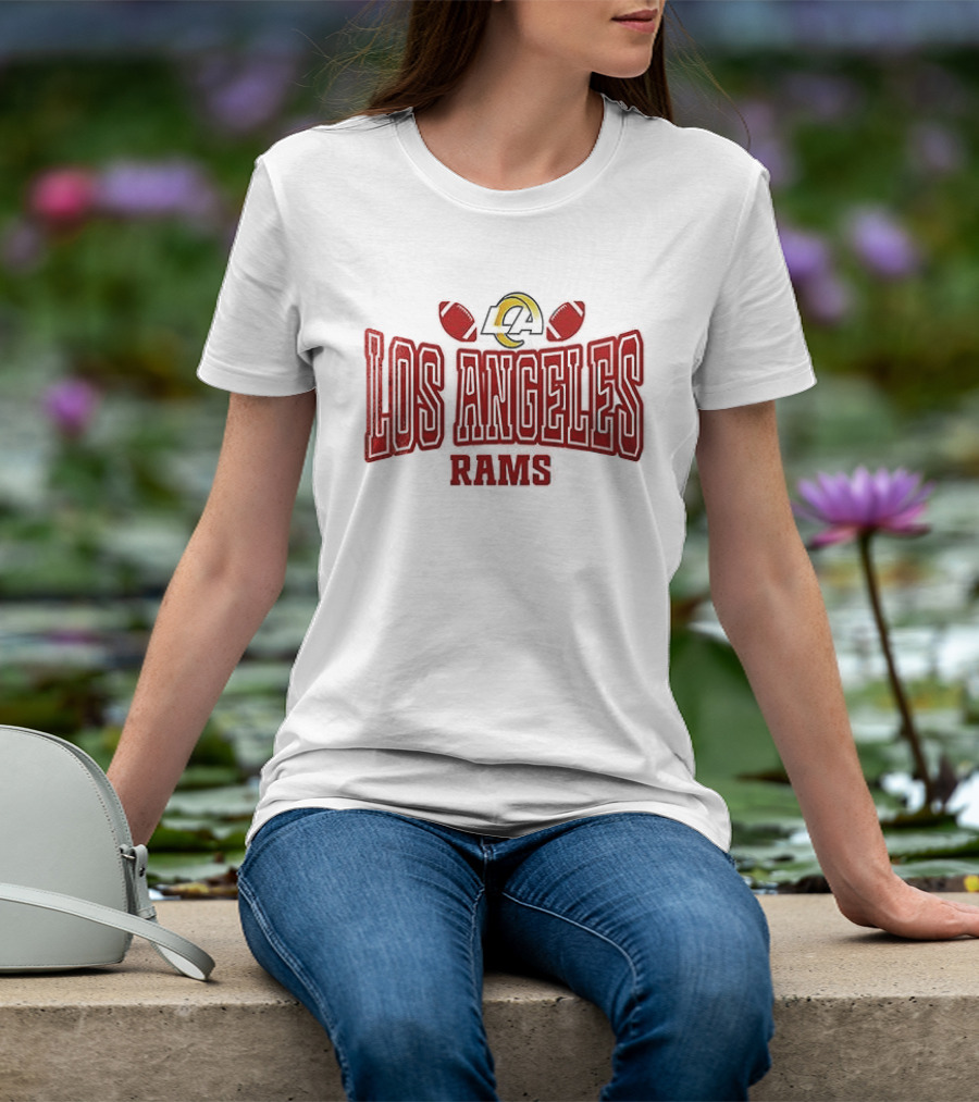 Los Angeles Rams Sorry Ladies My Heart Belongs Valentine's Day T-Shirt
