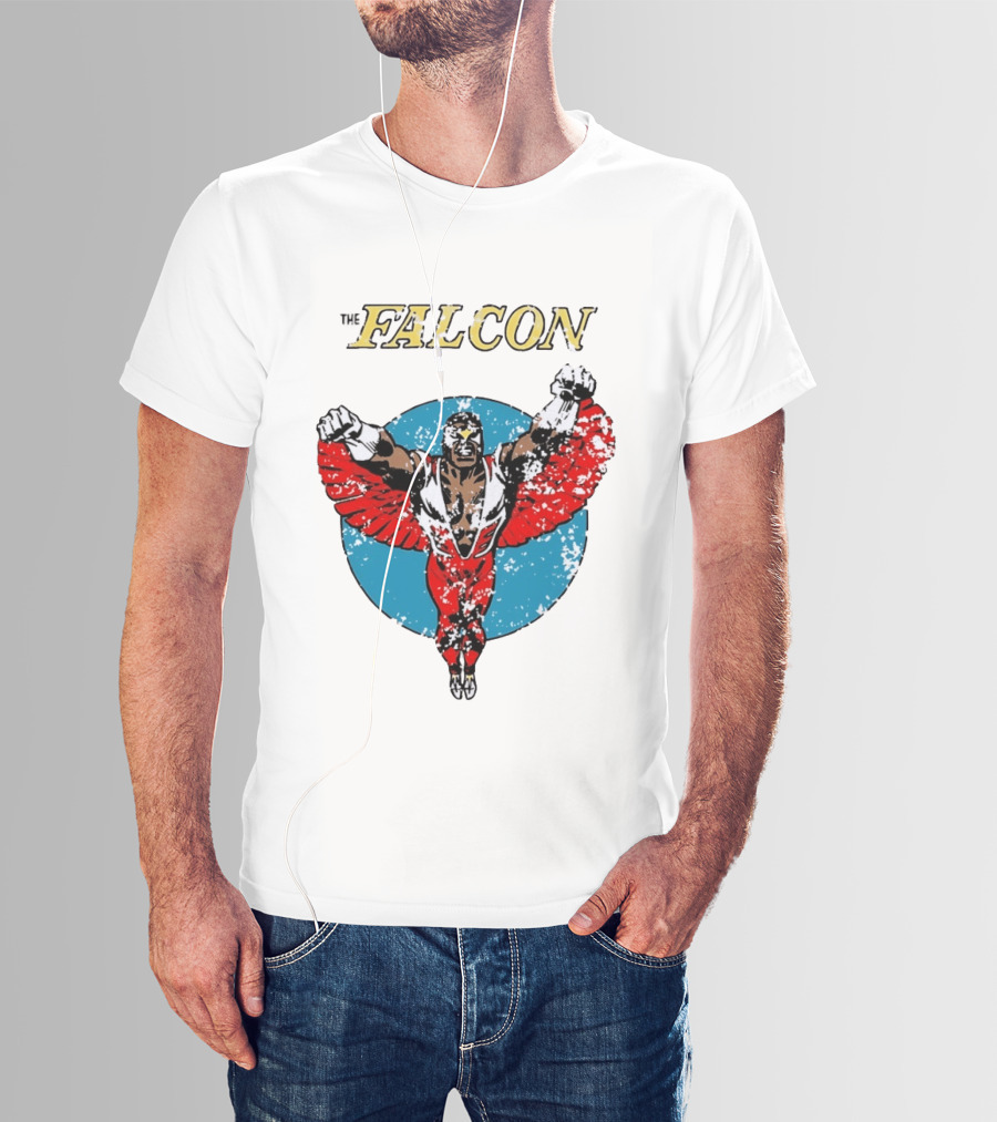 The Falcon Flying Marvel Comics T-Shirt