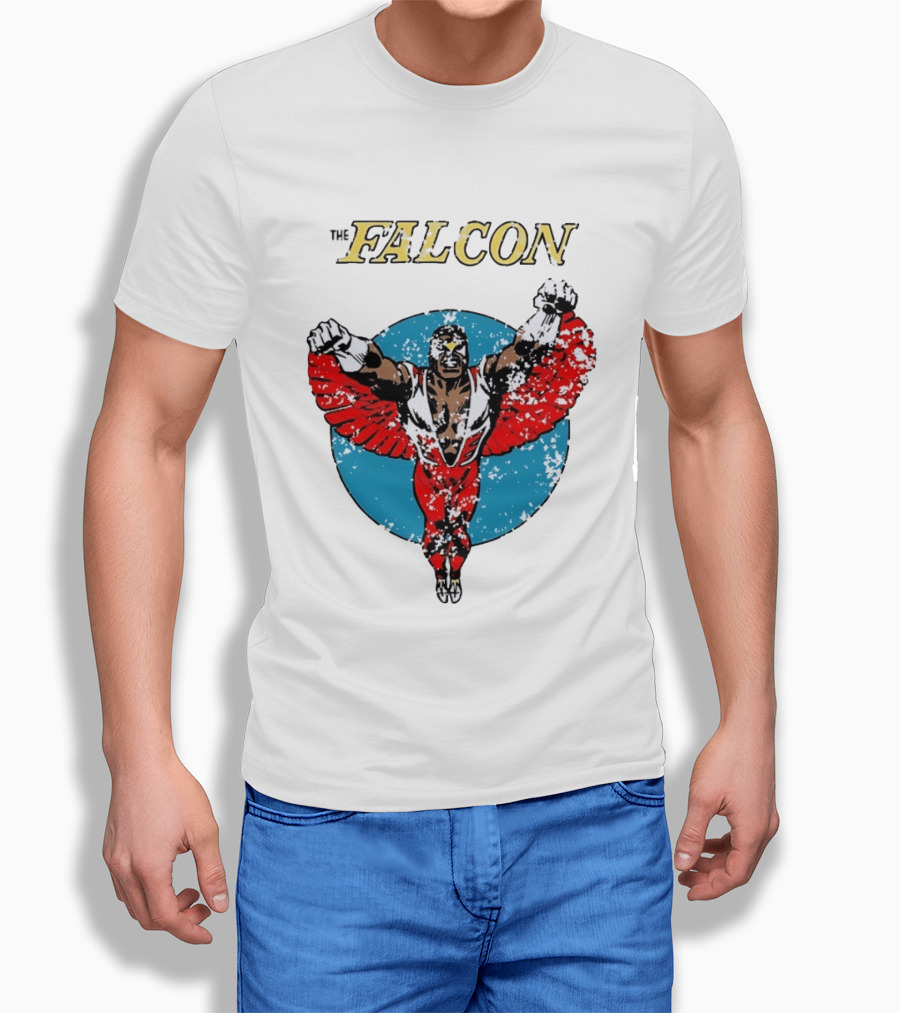 The Falcon Flying Marvel Comics T-Shirt