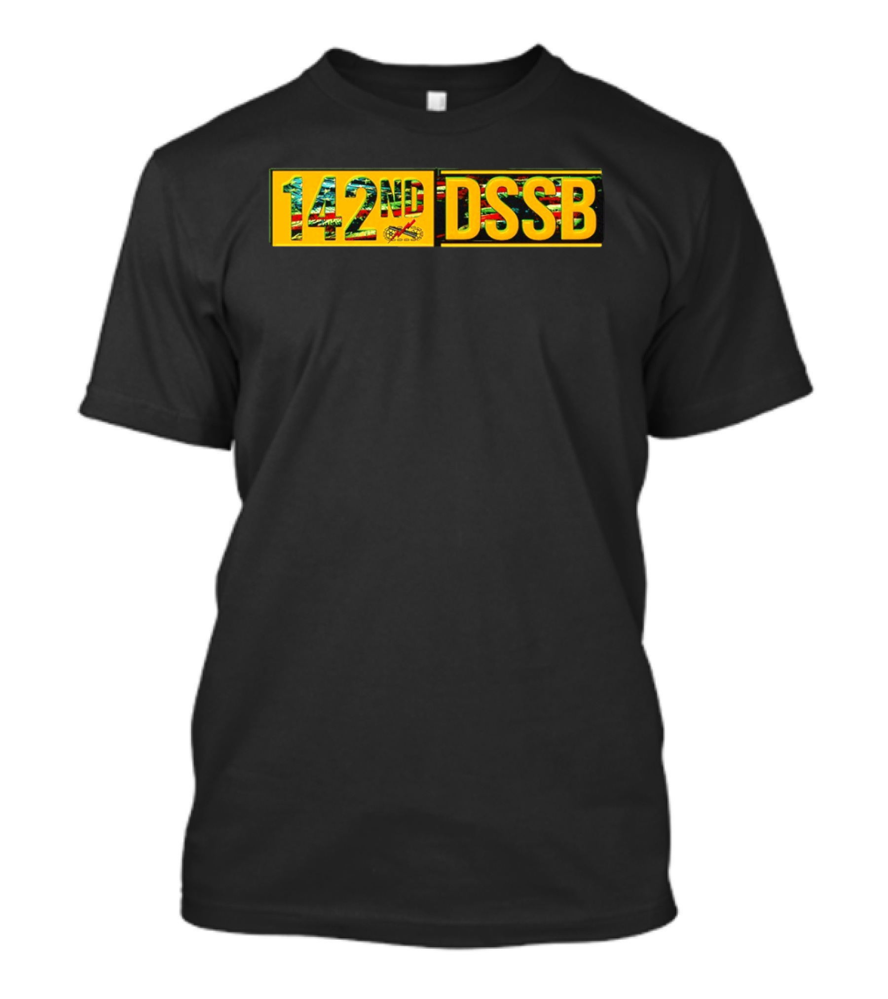 142nd DSSB Brigade Support Battalion Tank And Rifle T-Shirt