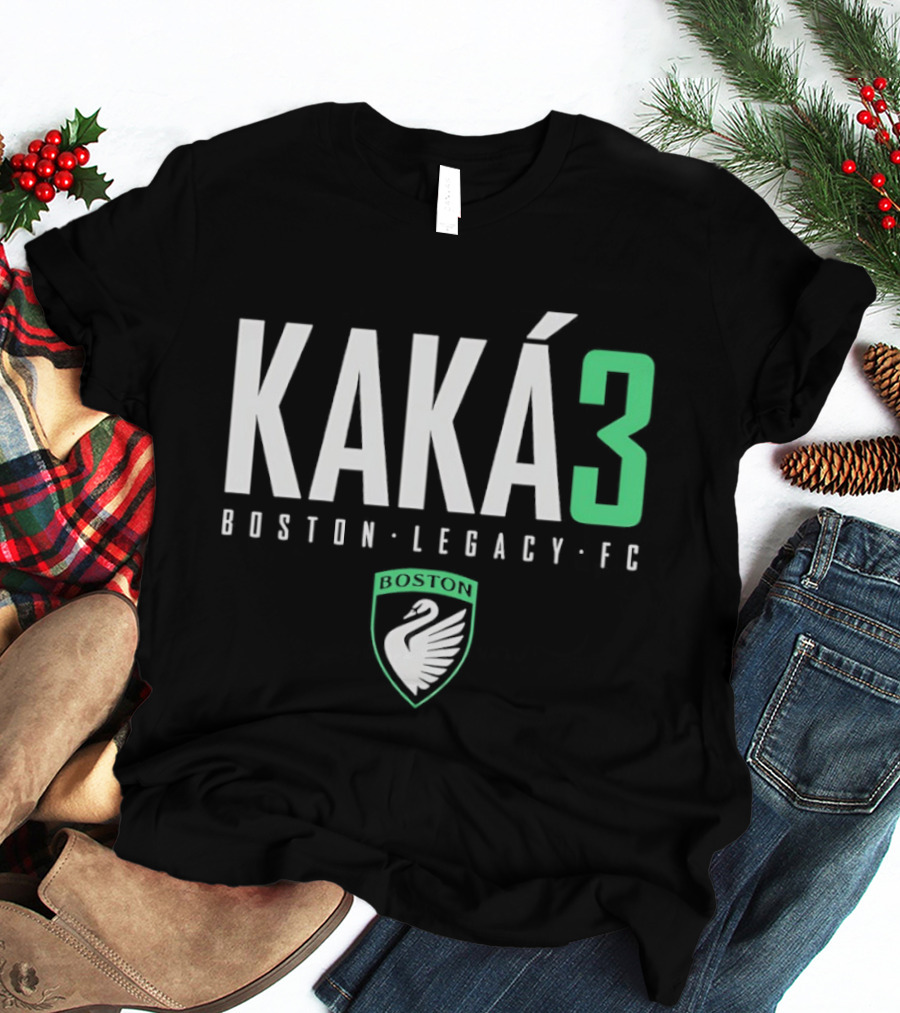 Kaká 3 Boston Legacy FC Soccer Team Swan T-Shirt