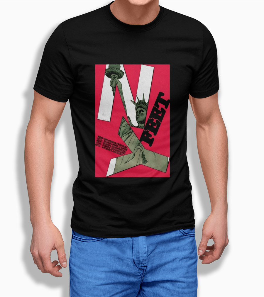 FEET New Colossus Festival 2026 Lady Liberty Statue Of Liberty Silvers Pianos Arlenes T-Shirt