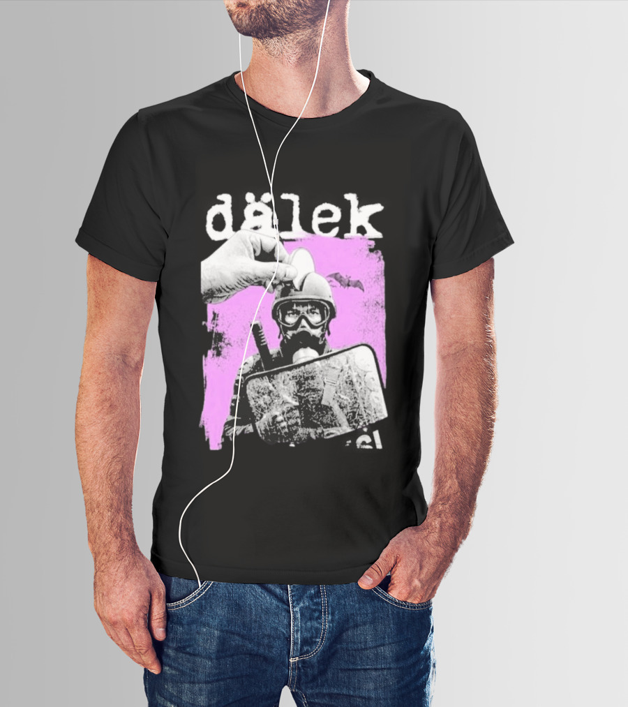 Dalek Brilliance Moon Tour Riot Gear Gas Mask T-Shirt