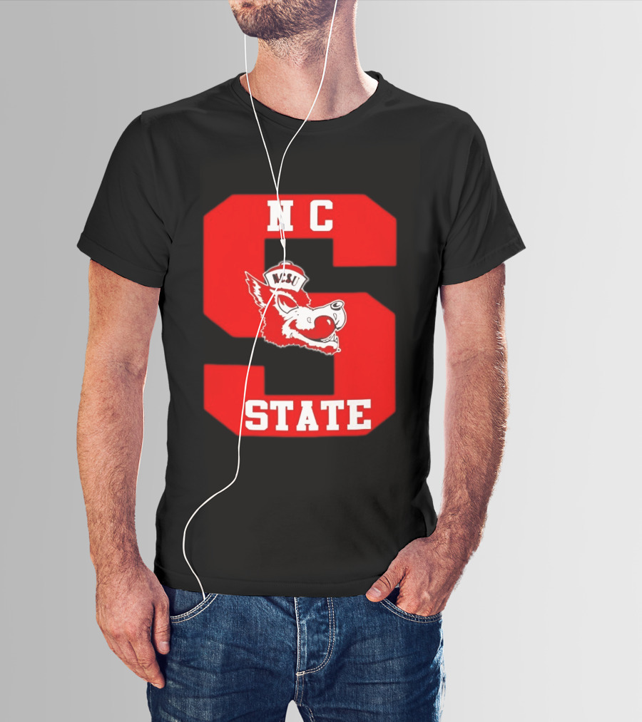 NC State Wolfpack NCSU Red Wolf T-Shirt