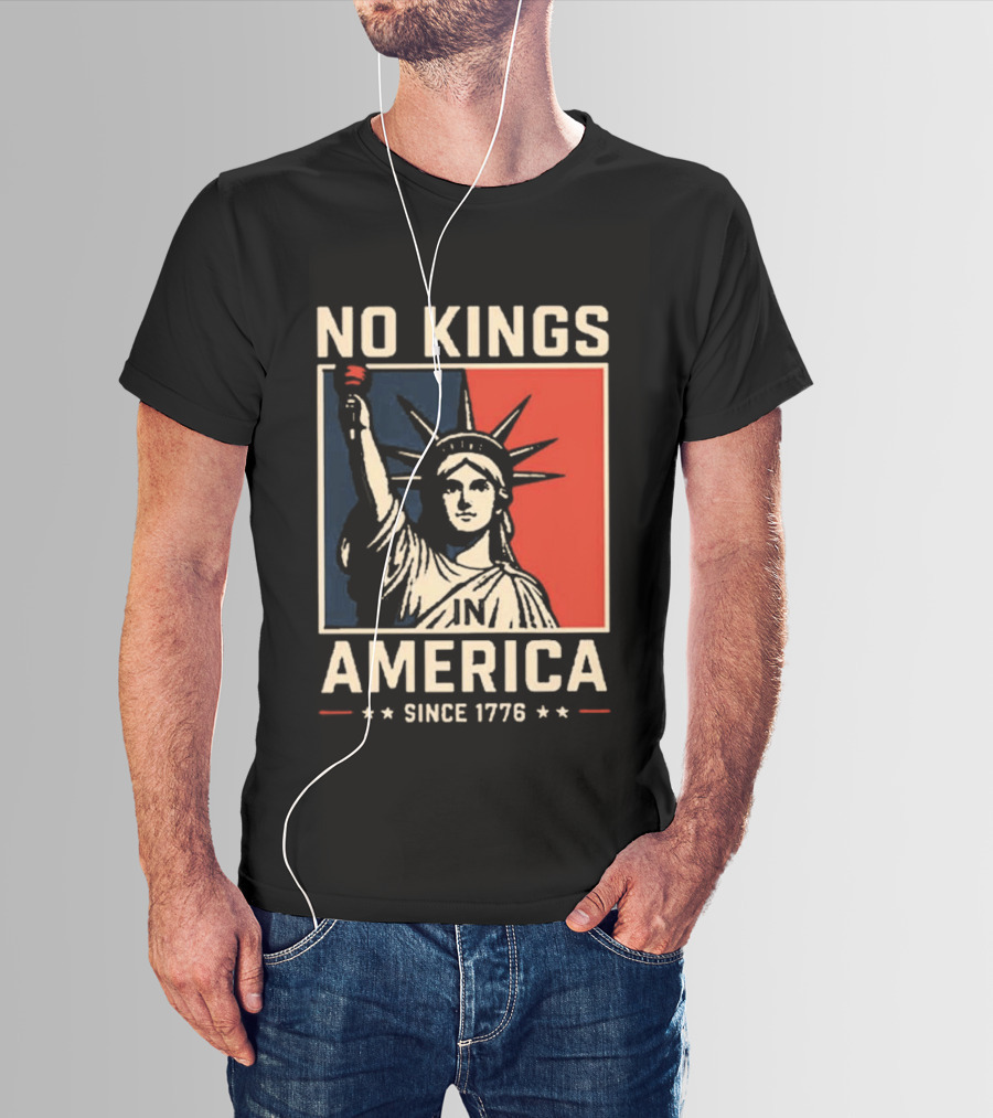 No Kings America Statue Since 1776 Comfort Colors® T-Shirt