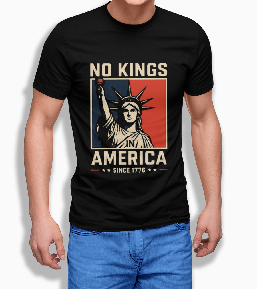 No Kings America Statue Since 1776 Comfort Colors® T-Shirt