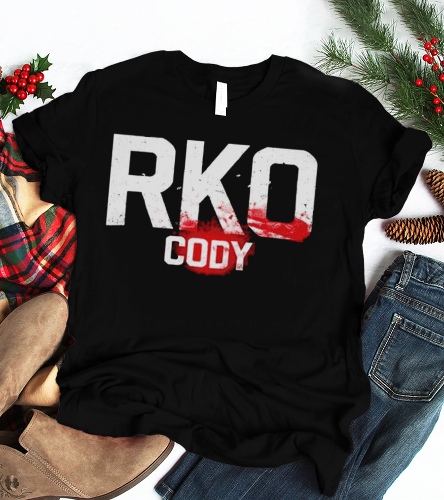 Randy Orton RKO Cody Blood Splatter T-Shirt