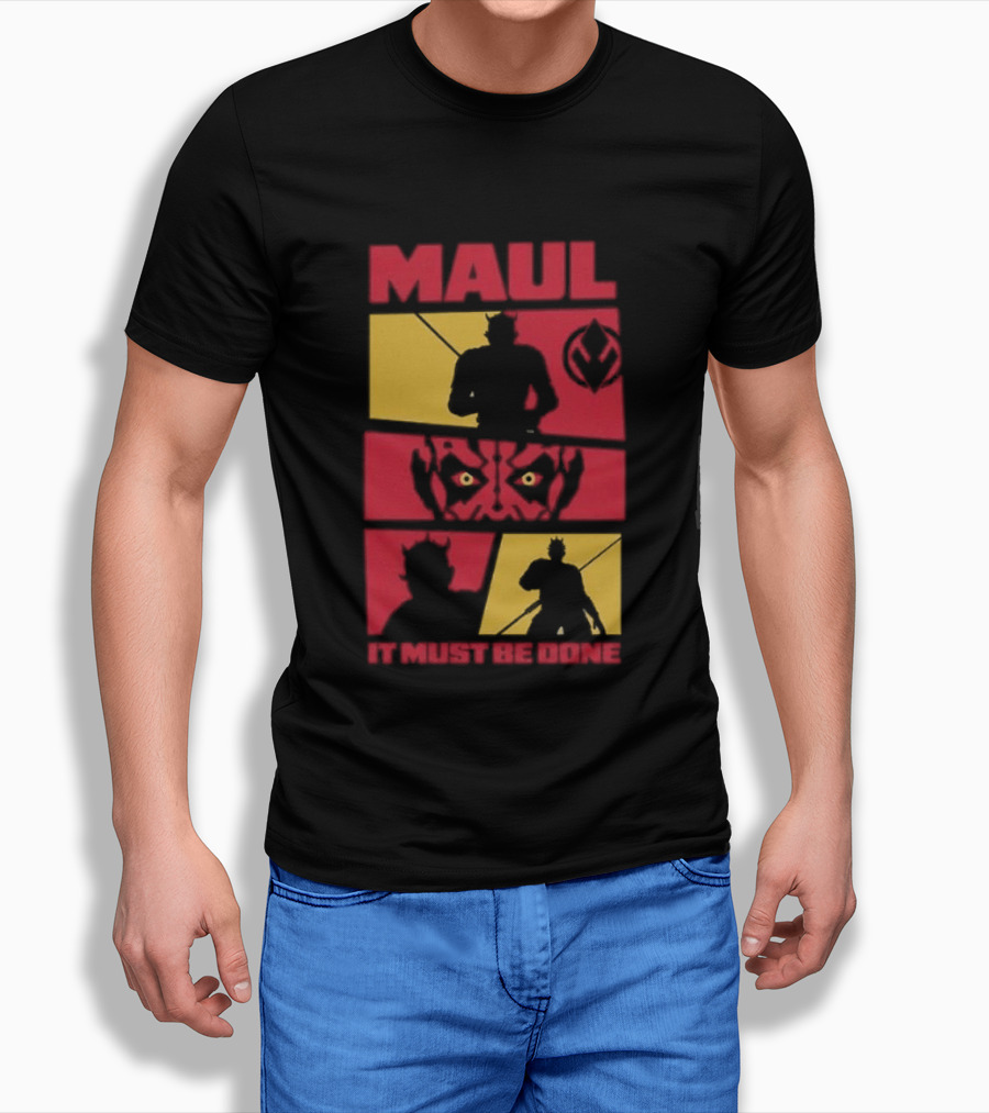 Maul Shadow Lord It Must Be Done Star Wars T-Shirt