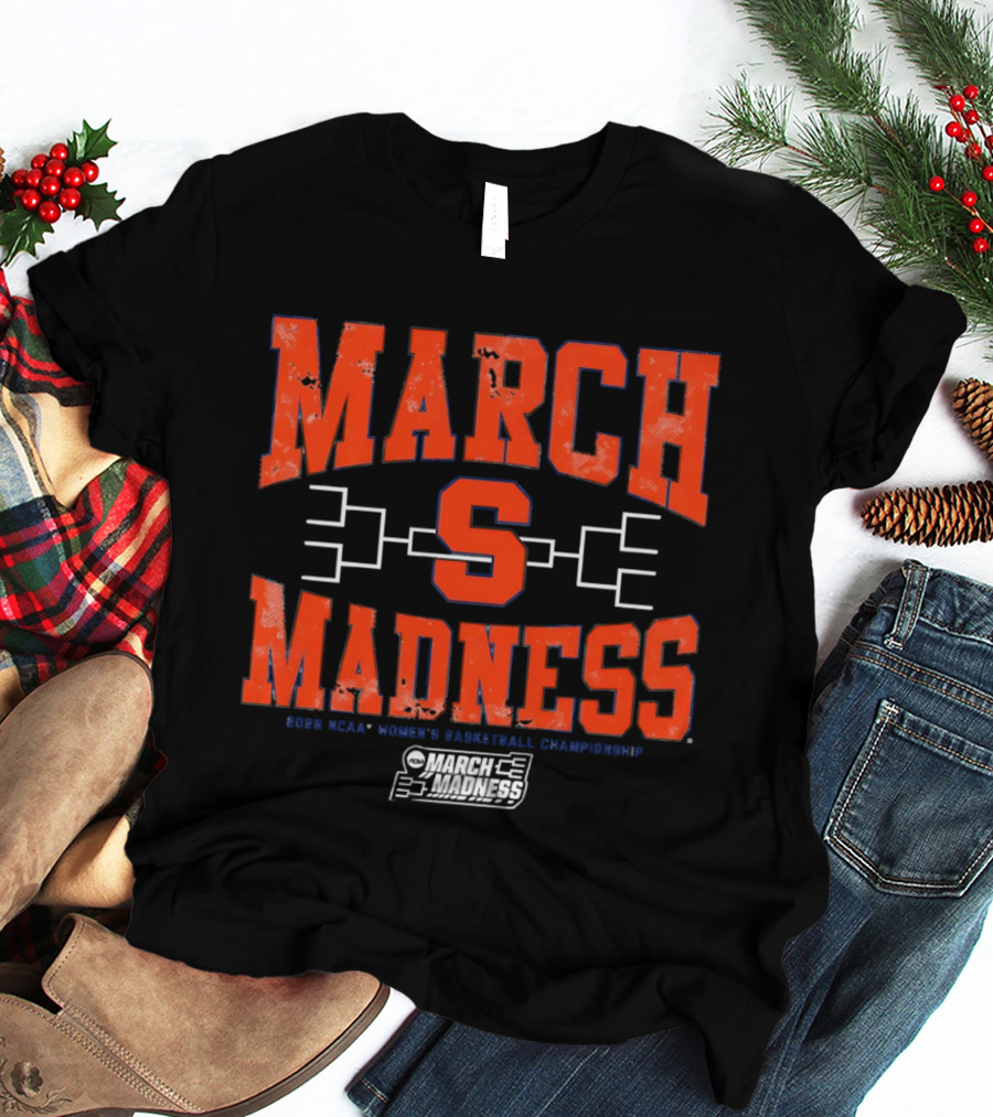 Syracuse Orange 2026 NCAA Women's Basketball March Madness Championship T-Shirt