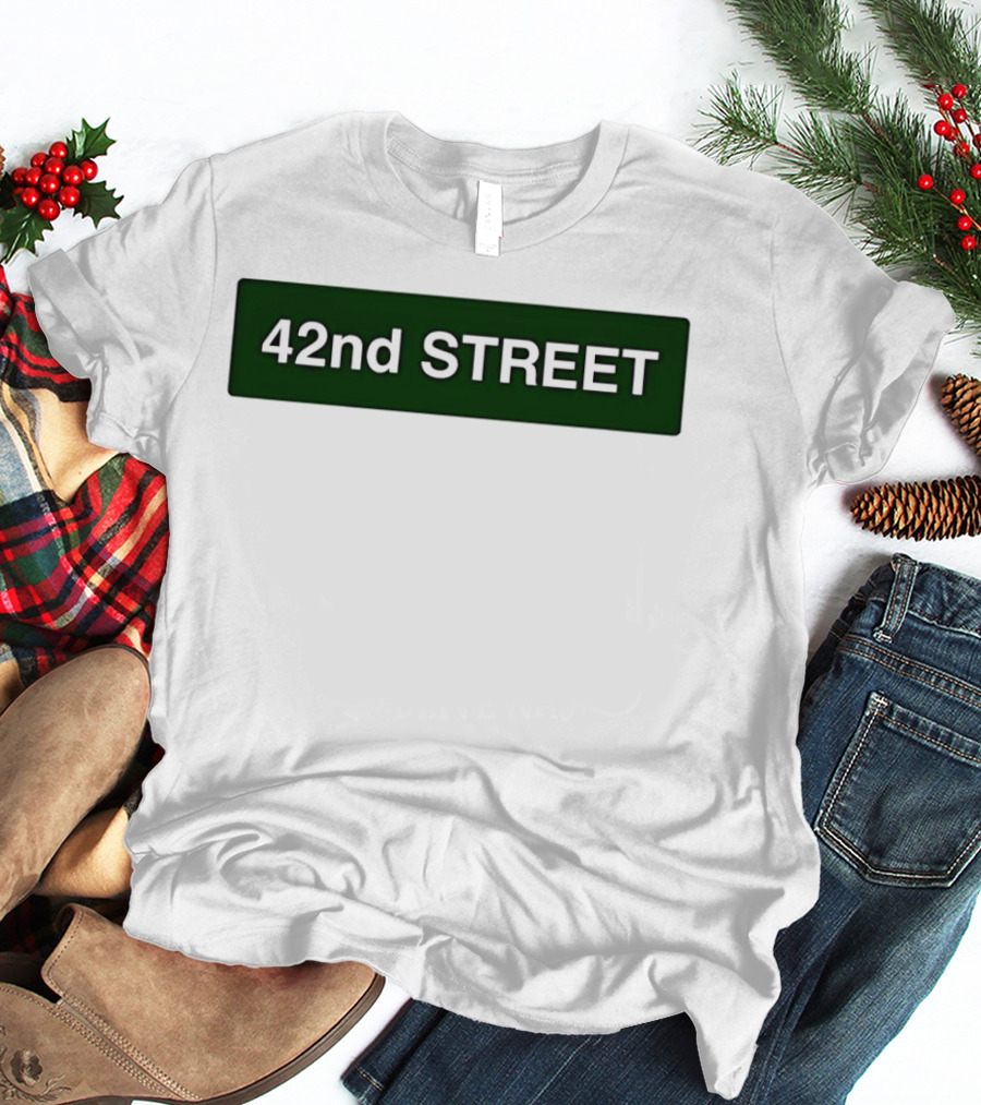 42nd Street Station Vintage Subway Sign T-Shirt
