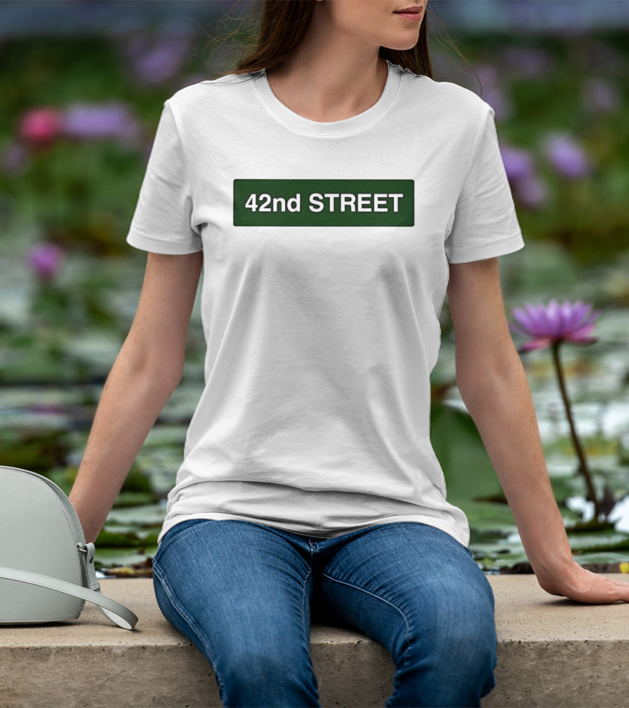 42nd Street Station Vintage Subway Sign T-Shirt