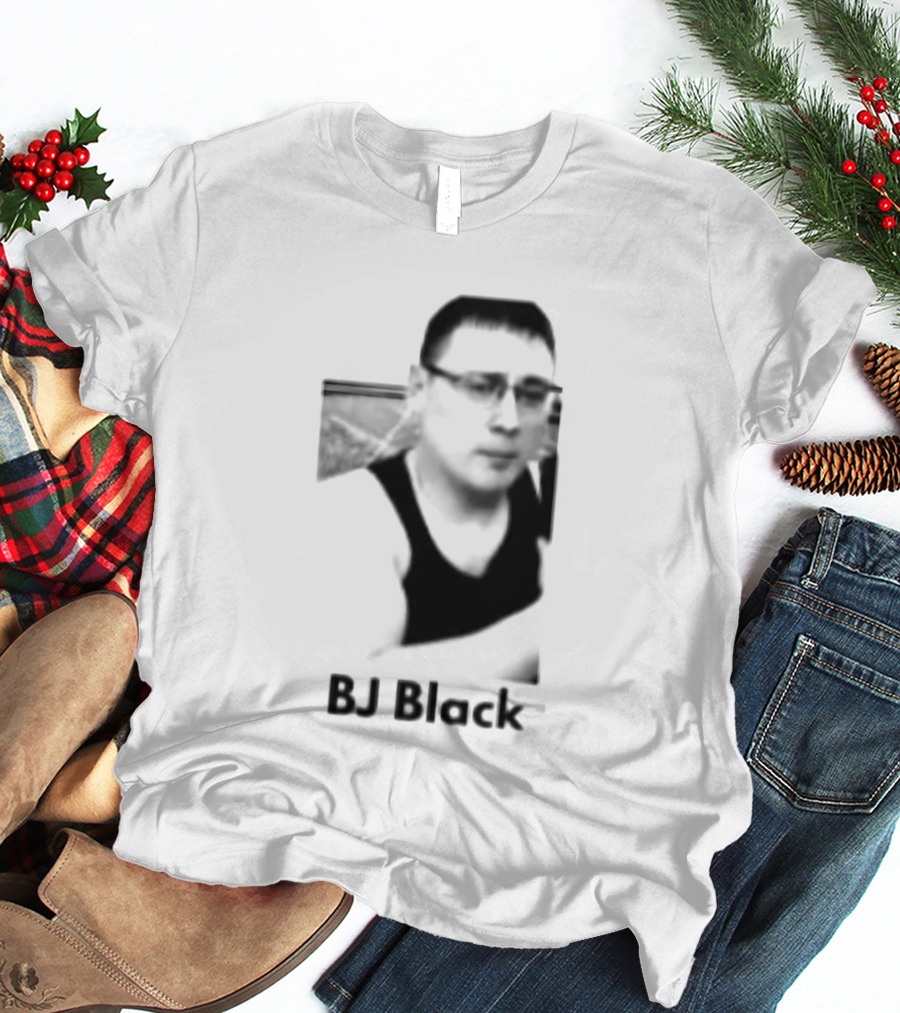 BJ Black Monochrome Sunglasses T-Shirt