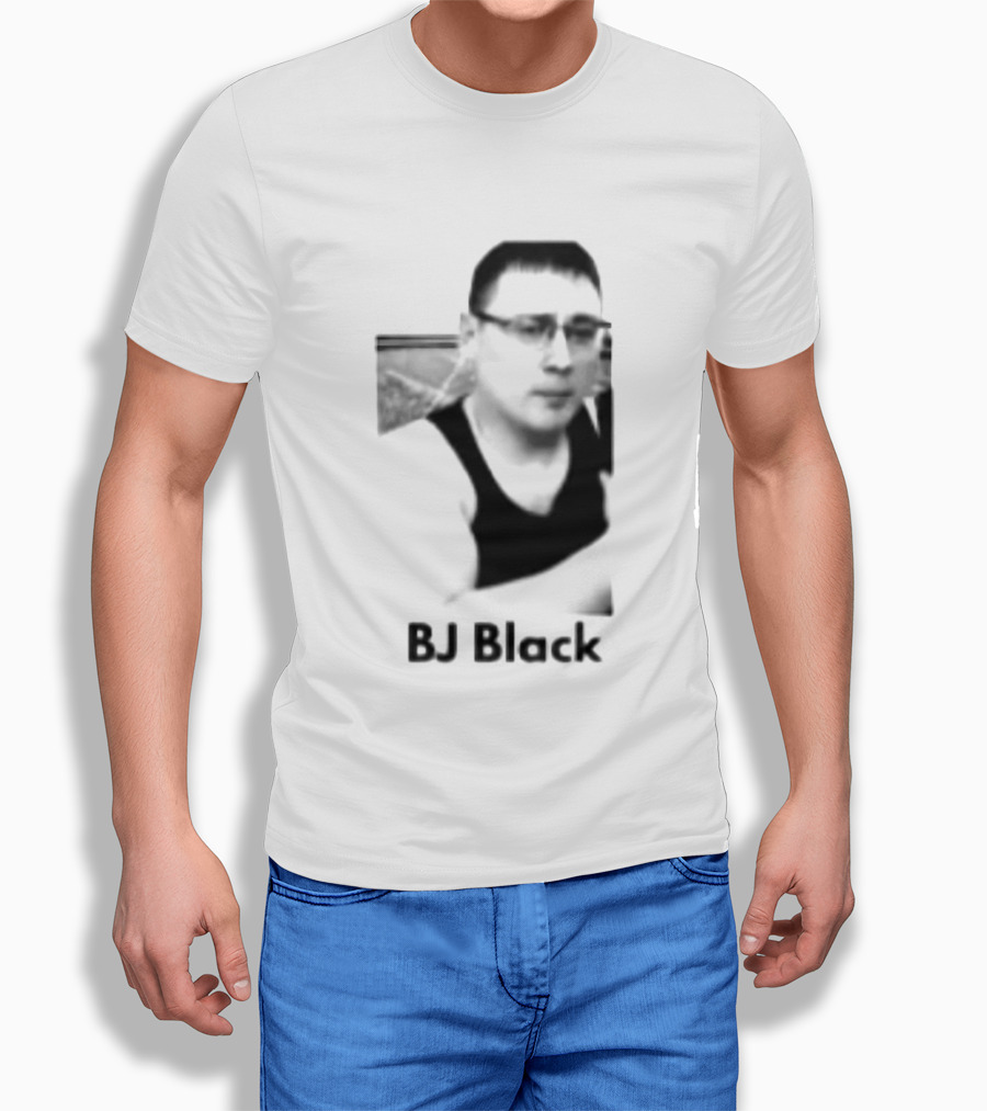 BJ Black Monochrome Sunglasses T-Shirt