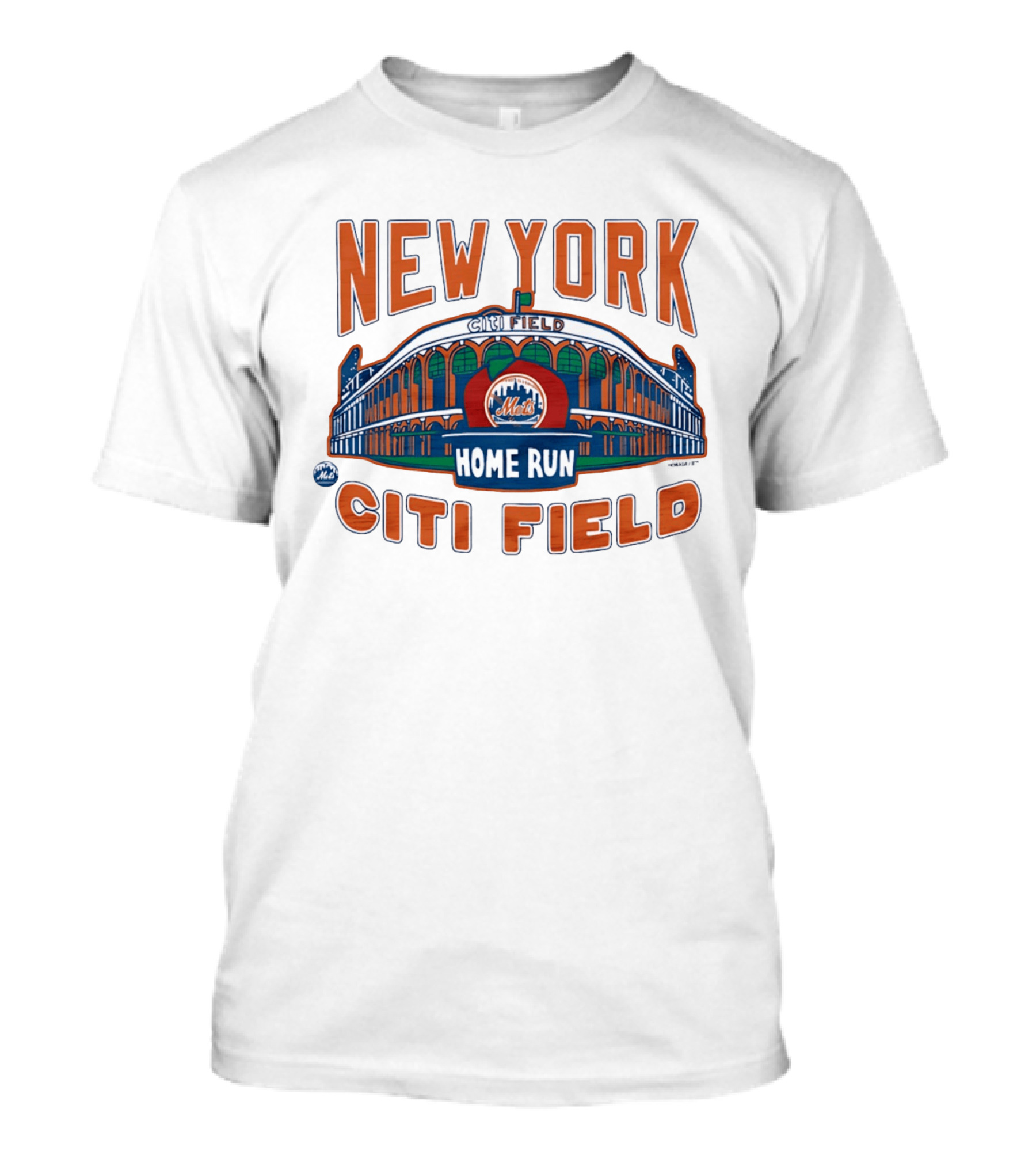 New York Mets Citi Field Home Run Mets Stadium T-Shirt