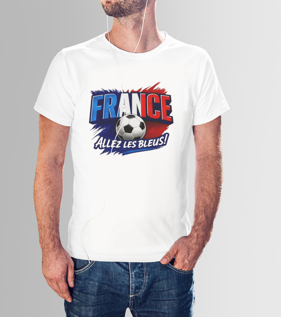 France Allez Les Bleus Soccer FIFA World Cup 2026 T-Shirt