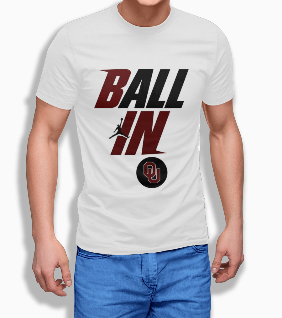 Ball In Oklahoma Sooners OU 2026 Women's Basketball T-Shirt
