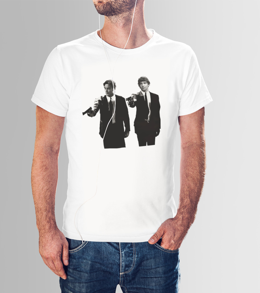 George Russell Kimi Antonelli Pulp Fiction Racing Showdown T-Shirt