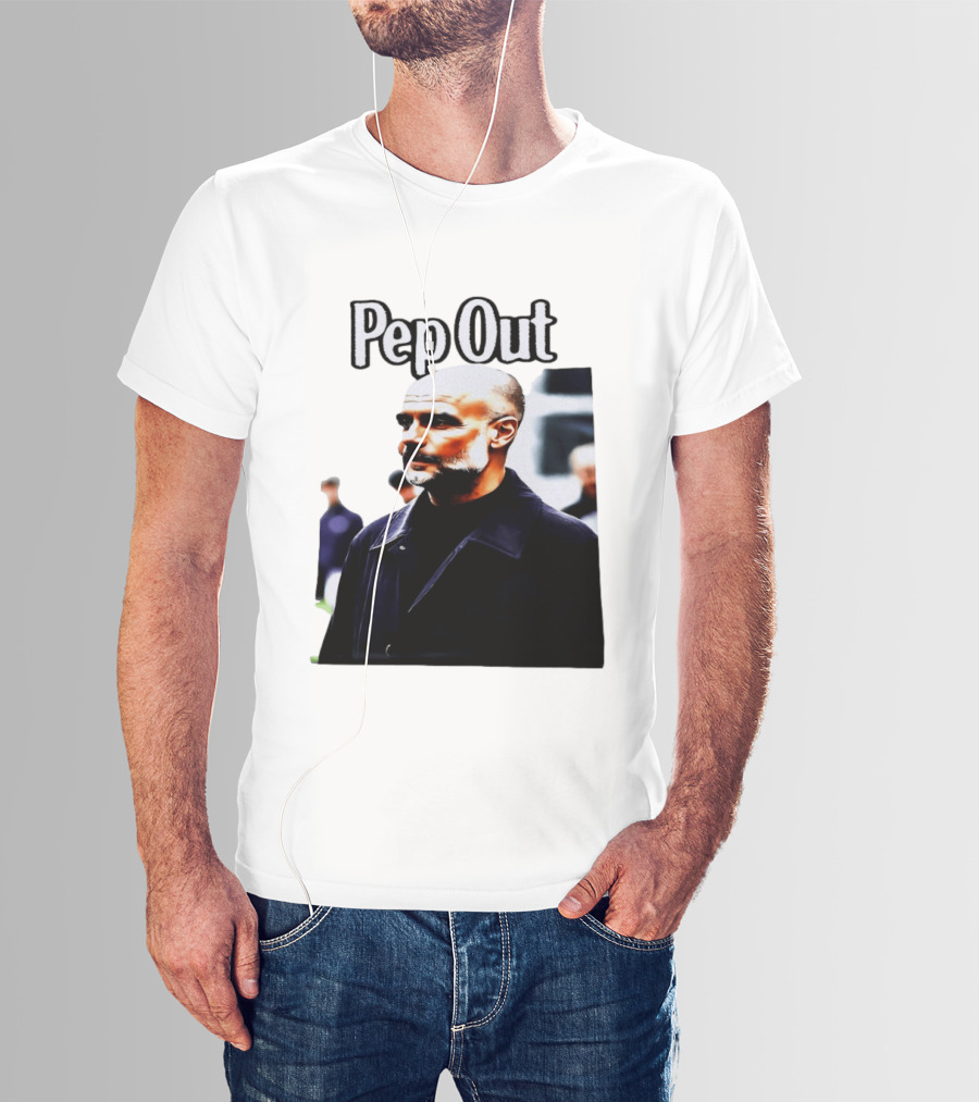 Pep Out Football Manager Critique T-Shirt