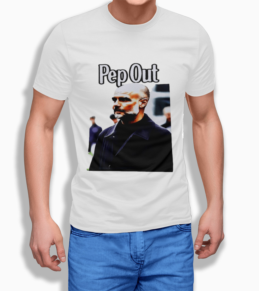 Pep Out Football Manager Critique T-Shirt