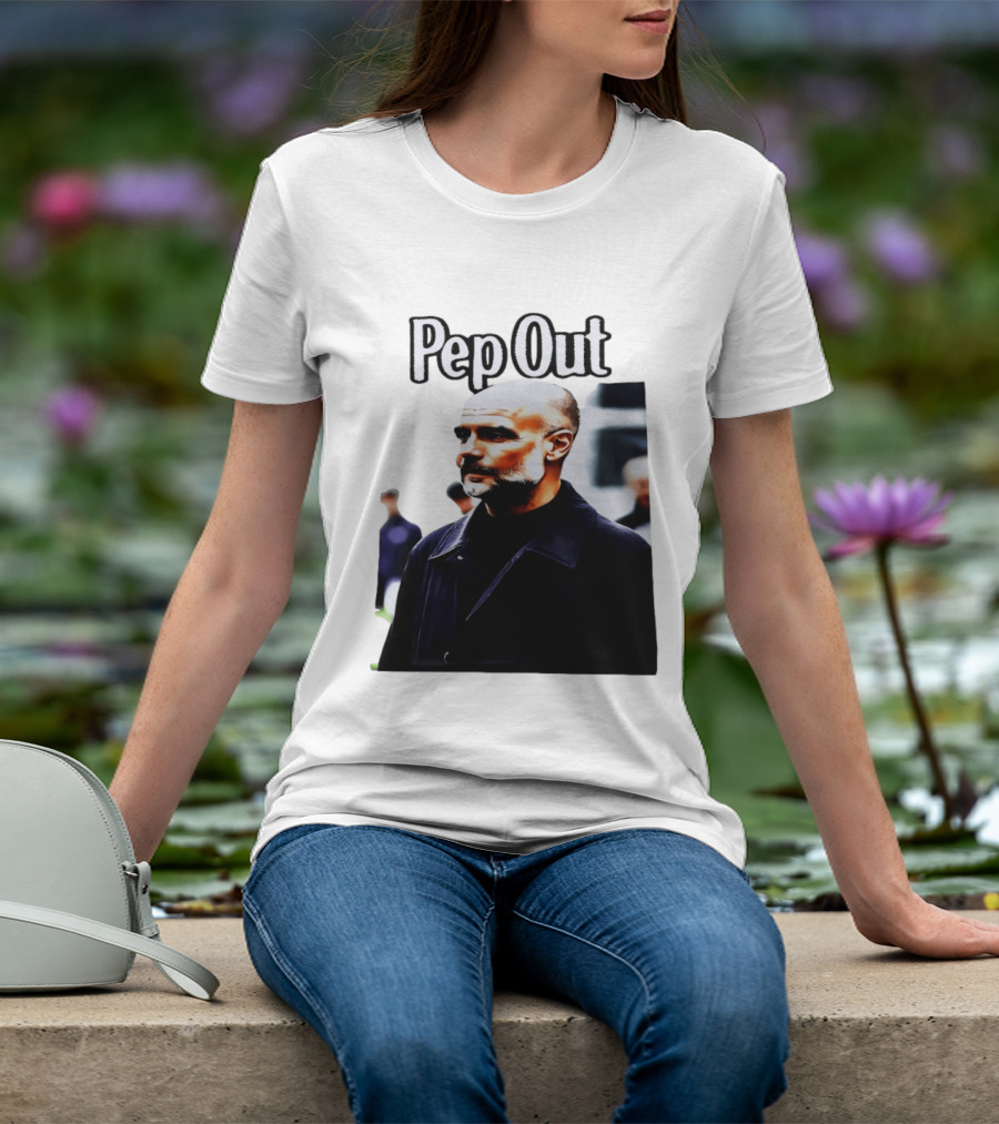 Pep Out Football Manager Critique T-Shirt