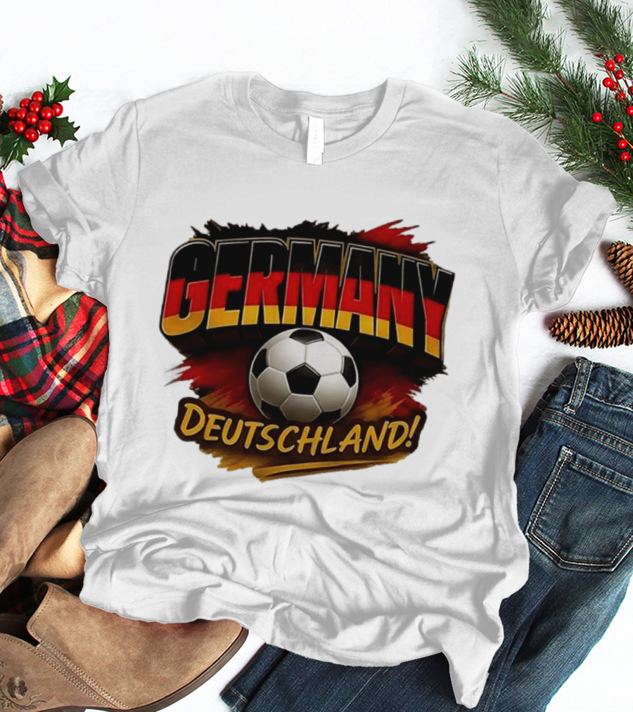 Germany Deutschland Soccer FIFA World Cup 2026 Soccer Ball T-Shirt