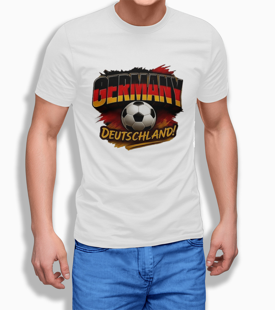 Germany Deutschland Soccer FIFA World Cup 2026 Soccer Ball T-Shirt