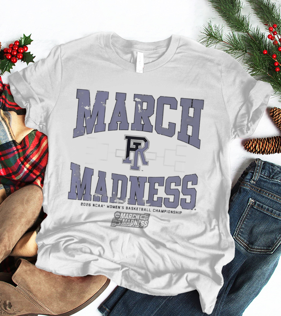 Rhode Island Rams WBB 2026 NCAA Women's Basketball Championship March Madness T-Shirt