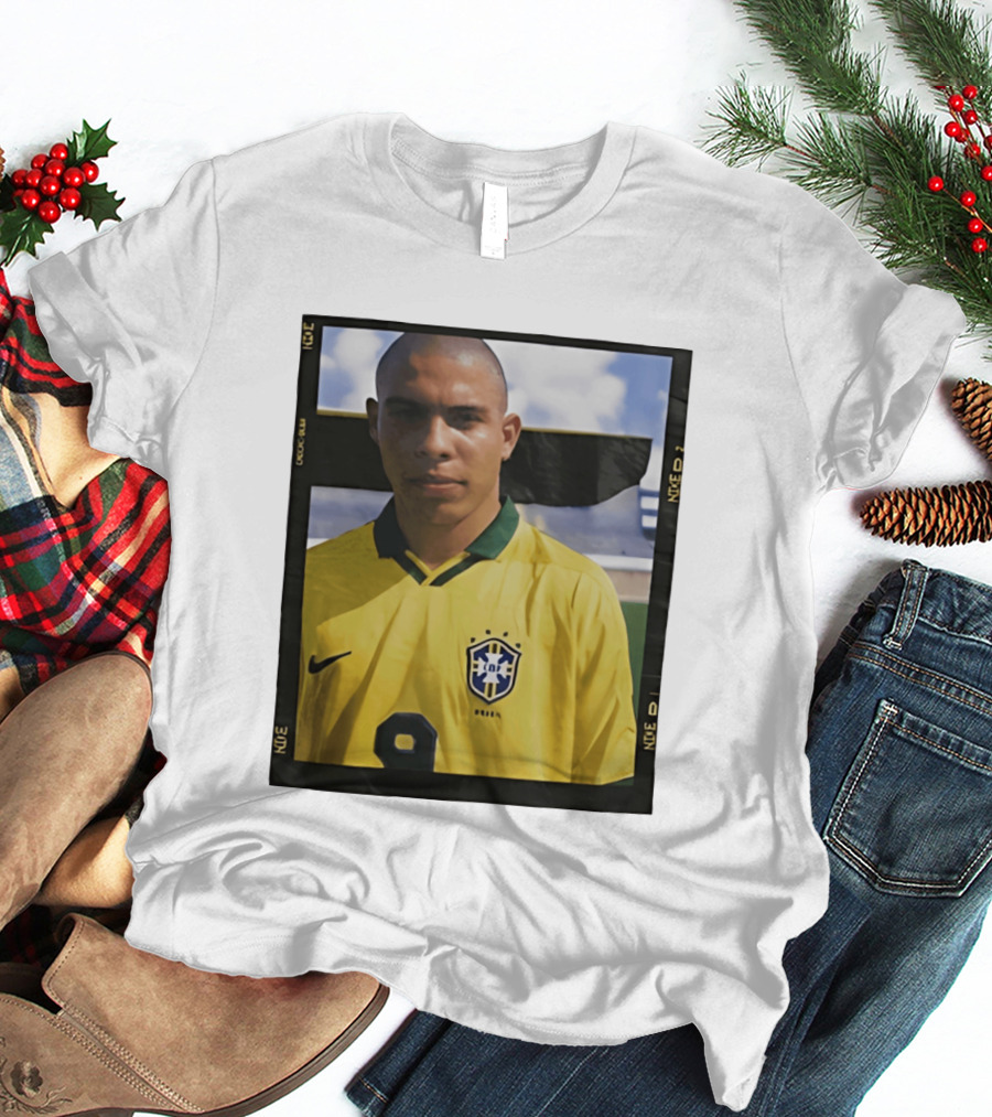 Brazil 2026 Ronaldo Nazario Heritage Nike 9 Jersey T-Shirt