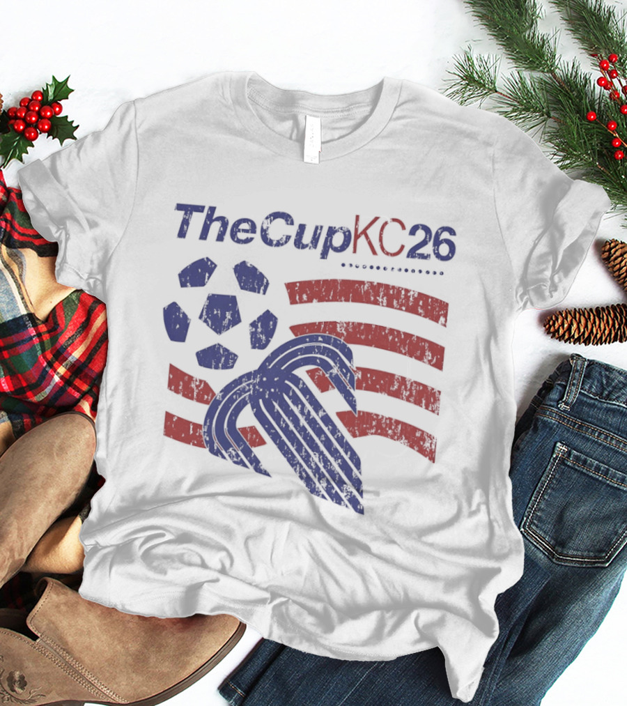 The Cup KC 26 Soccer Stars And Stripes 2026 T-Shirt