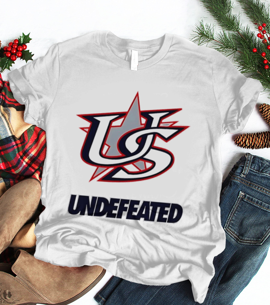 USA Undefeated 2026 World Baseball T-Shirt