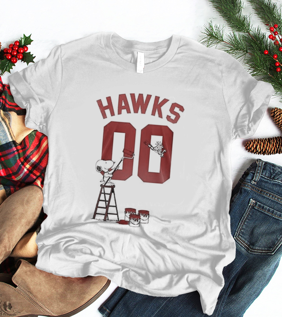 Atlanta Hawks Snoopy 00 Shut Up And Dribble T-Shirt