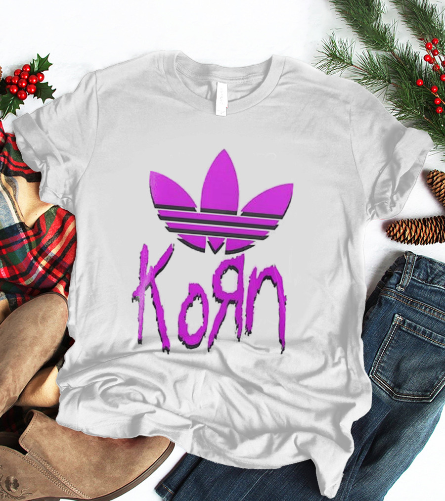 Korn Euro Tour 2026 Adidas Trefoil T-Shirt