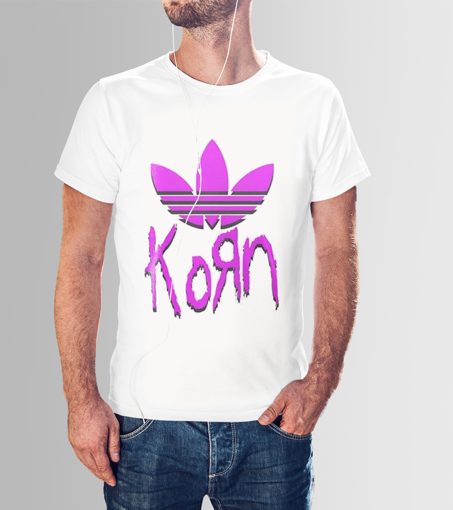 Korn Euro Tour 2026 Adidas Trefoil T-Shirt