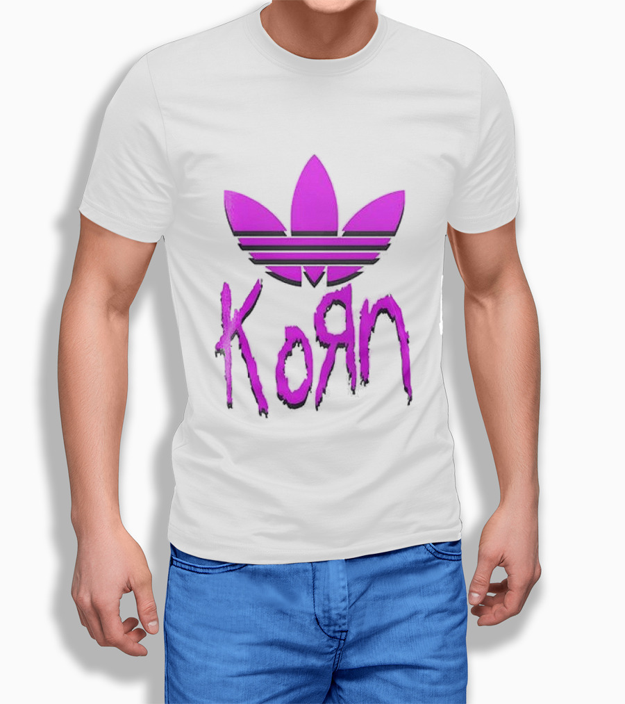 Korn Euro Tour 2026 Adidas Trefoil T-Shirt
