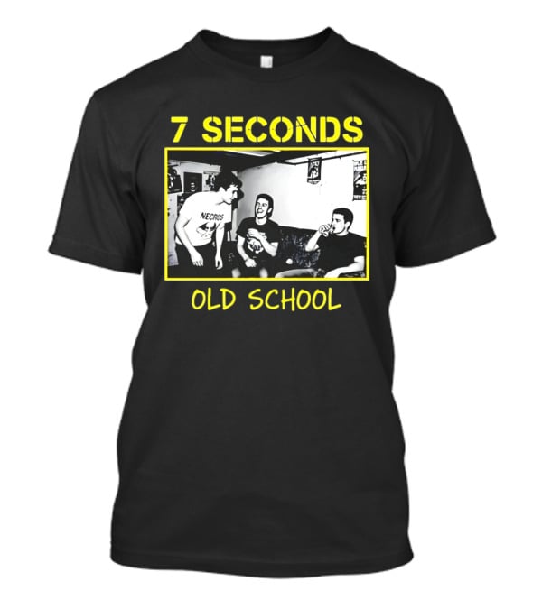 7 Seconds Old School Necros Punk Band Scene T-Shirt