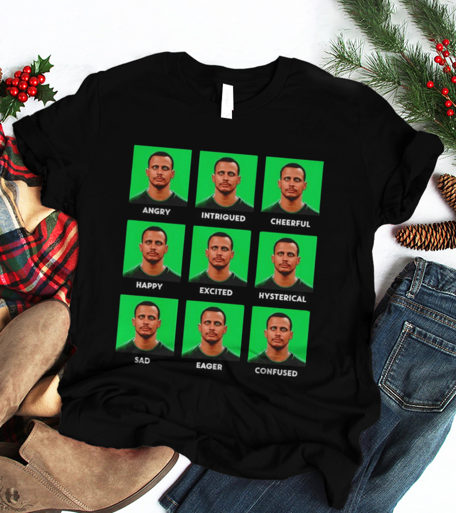 Faces Of Mazzulla Different Expressions T-Shirt