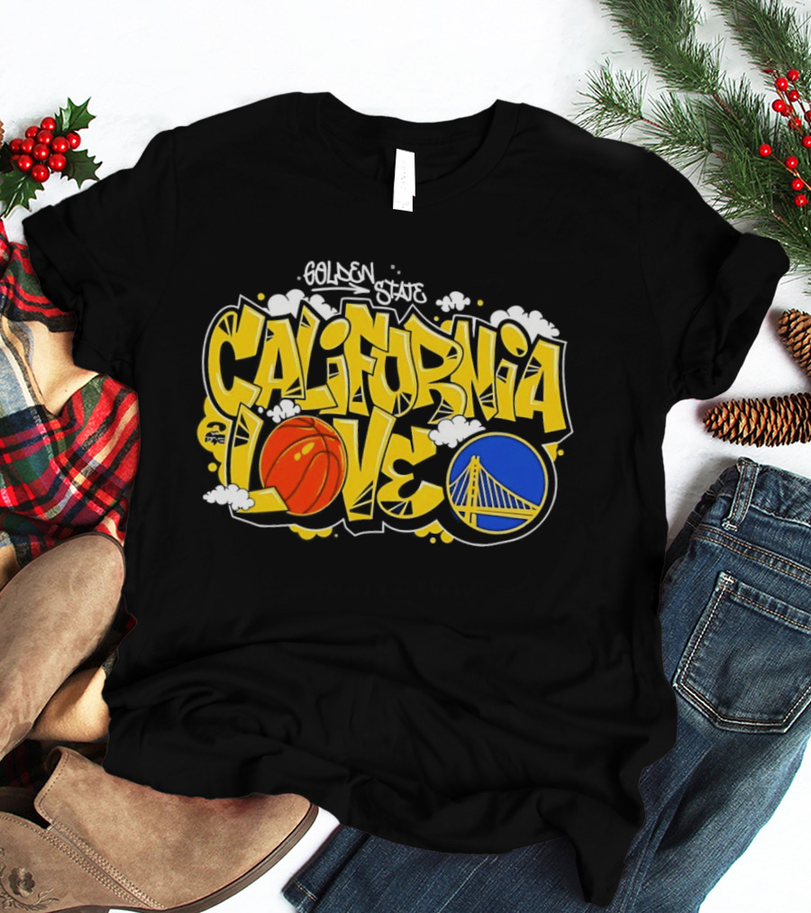 Golden State California Love Warriors Basketball T-Shirt