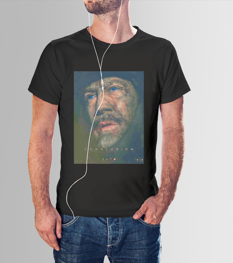 Javier Bardem As Stilgar In Dune Part Three The Epic Conclusion December 18 Release T-Shirt