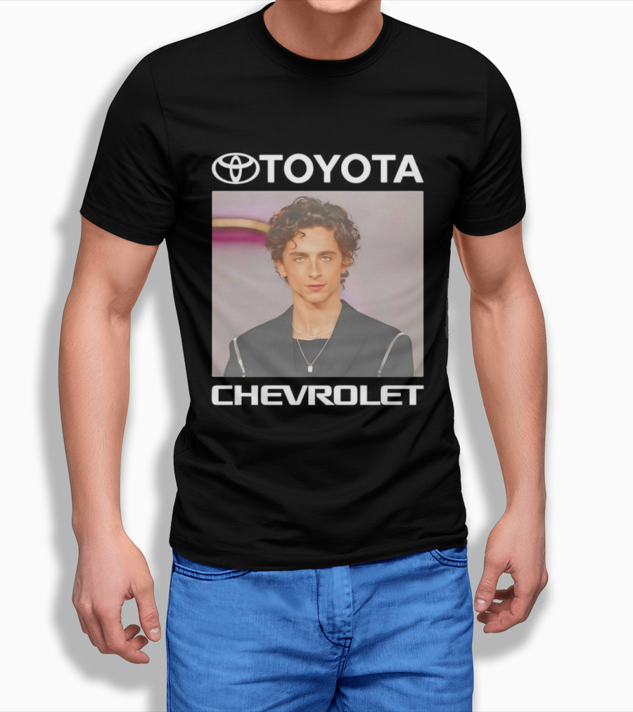 Timothée Chalamet Toyota Chevrolet Collaboration T-Shirt