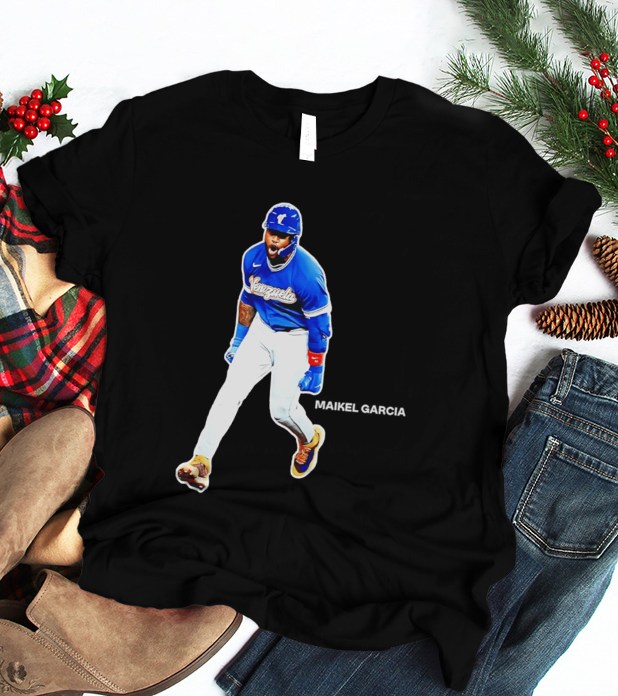 Venezuela Maikel Garcia 2026 World Baseball Classic MVP T-Shirt