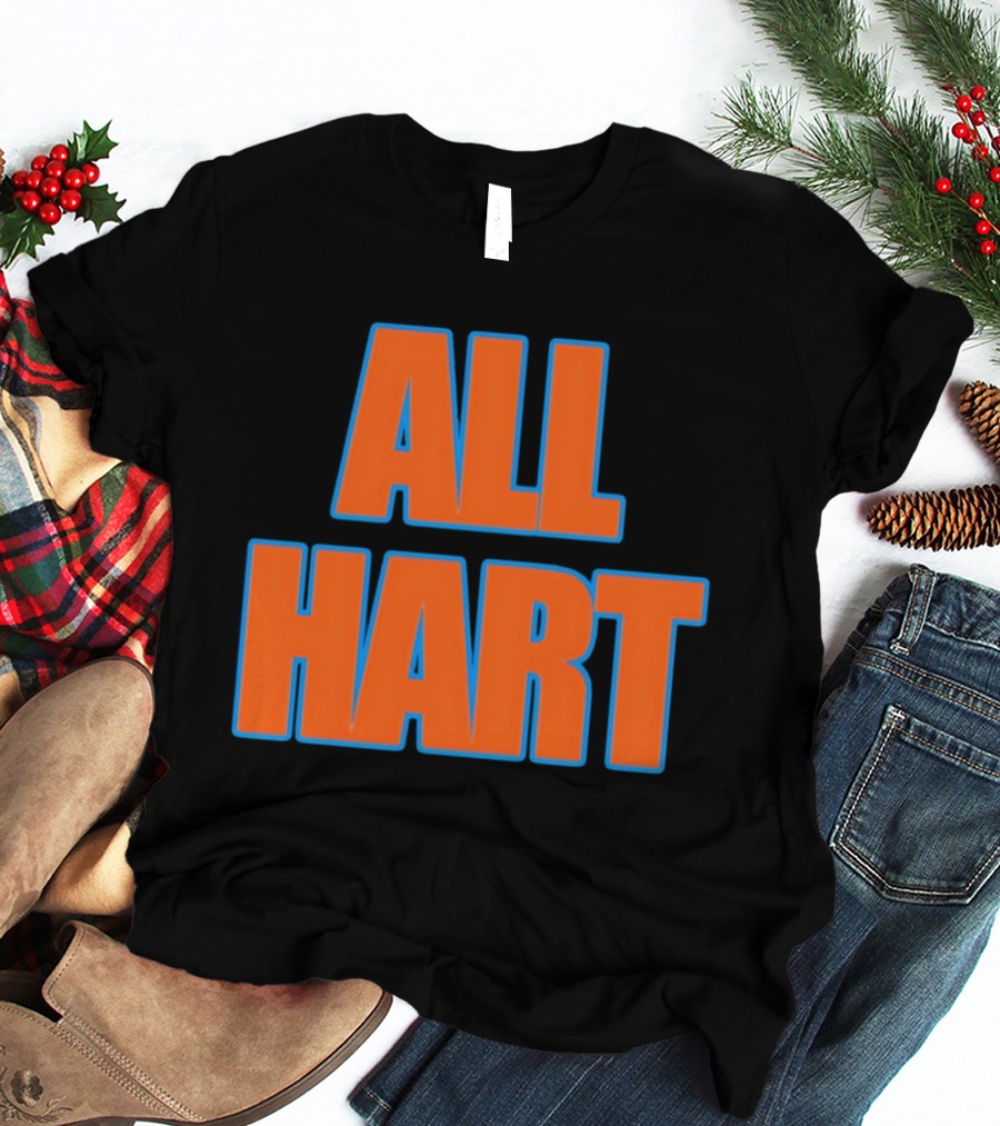 All Hart New York Knicks Josh Hart NBA Basketball Team Player T-Shirt