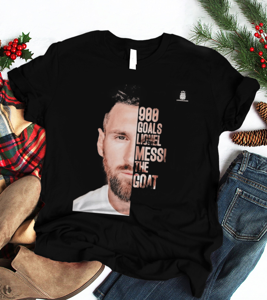 Lionel Messi The GOAT 900 Goals T-Shirt