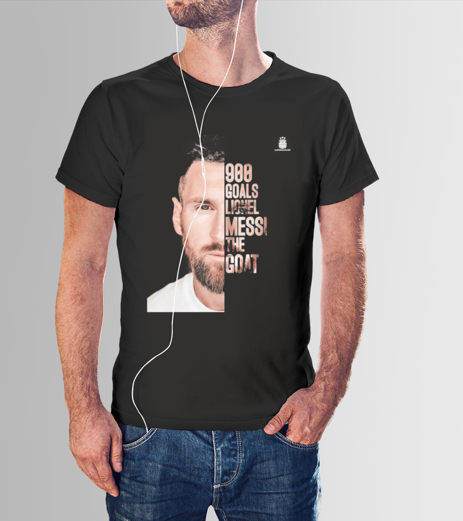 Lionel Messi The GOAT 900 Goals T-Shirt