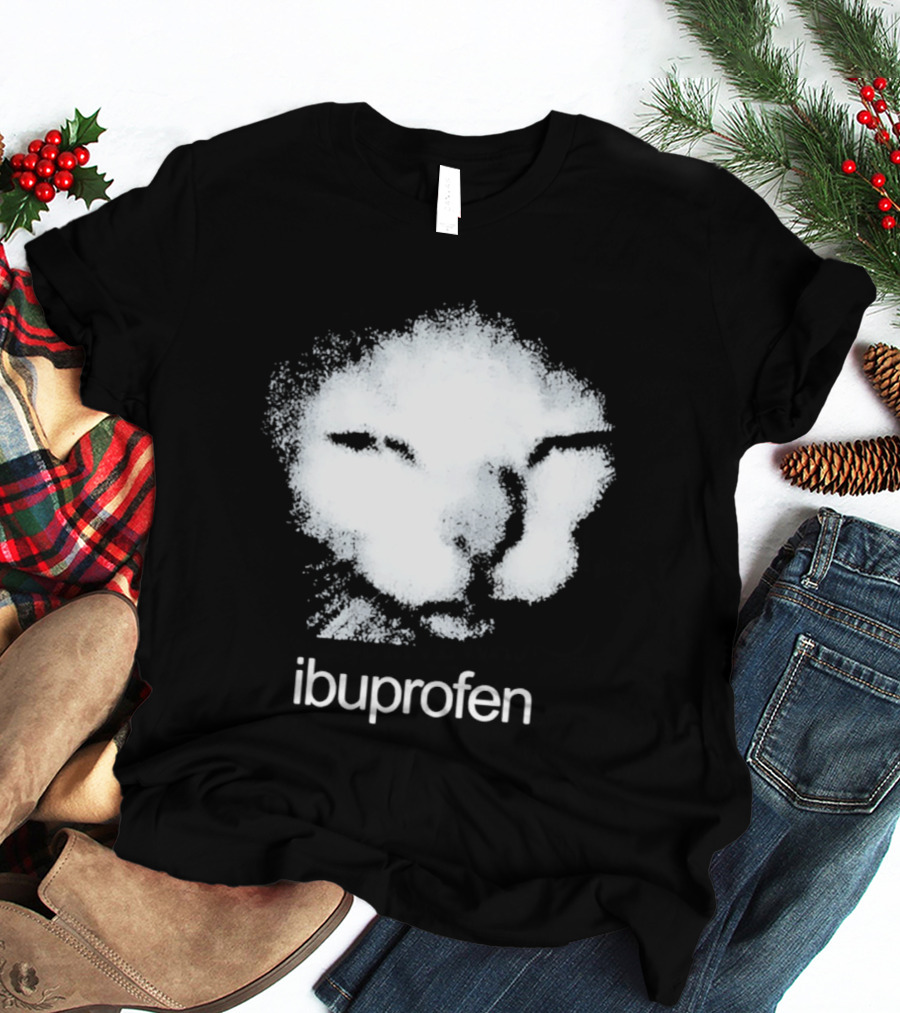 Ibuprofen Cat Meme T-Shirt