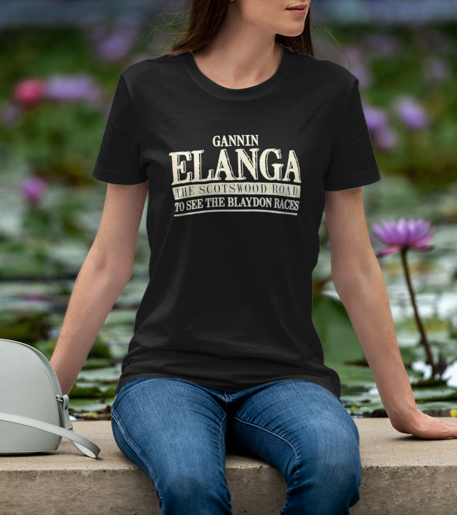 Gannin Elanga The Scotswood Road To See The Blaydon Races T-Shirt