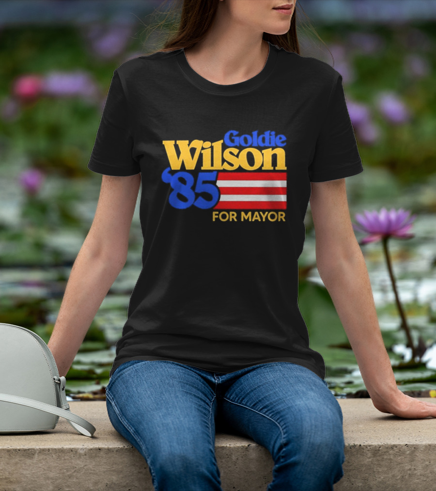 Goldie Wilson '85 For Mayor Back To The Future T-Shirt