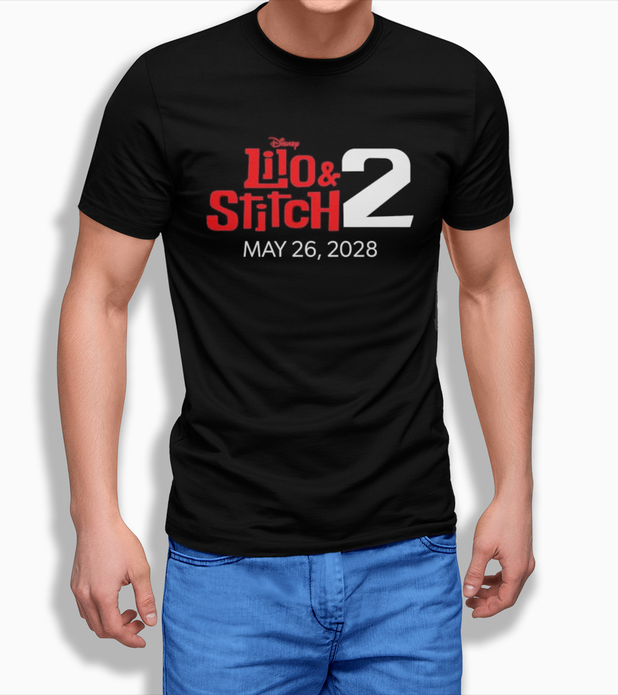 Lilo And Stitch 2 Disney May 26 2028 T-Shirt