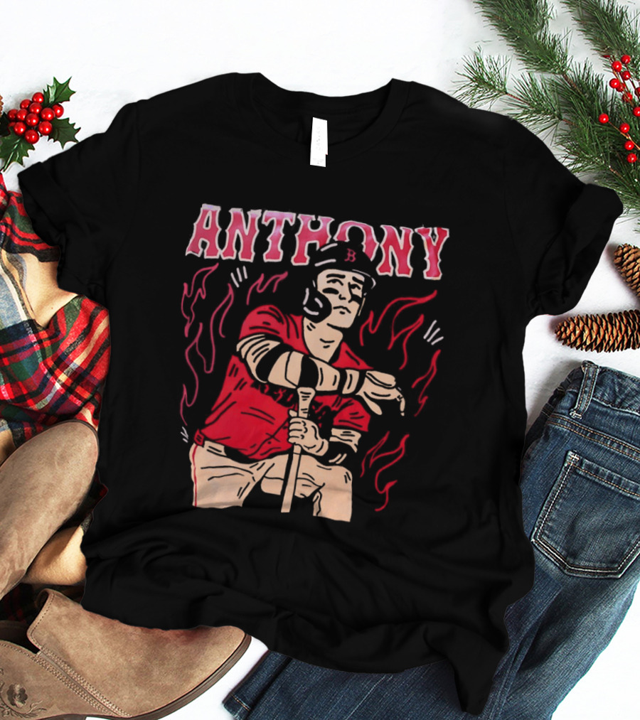 Anthony Red Sox Baseball Roman Anthony T-Shirt