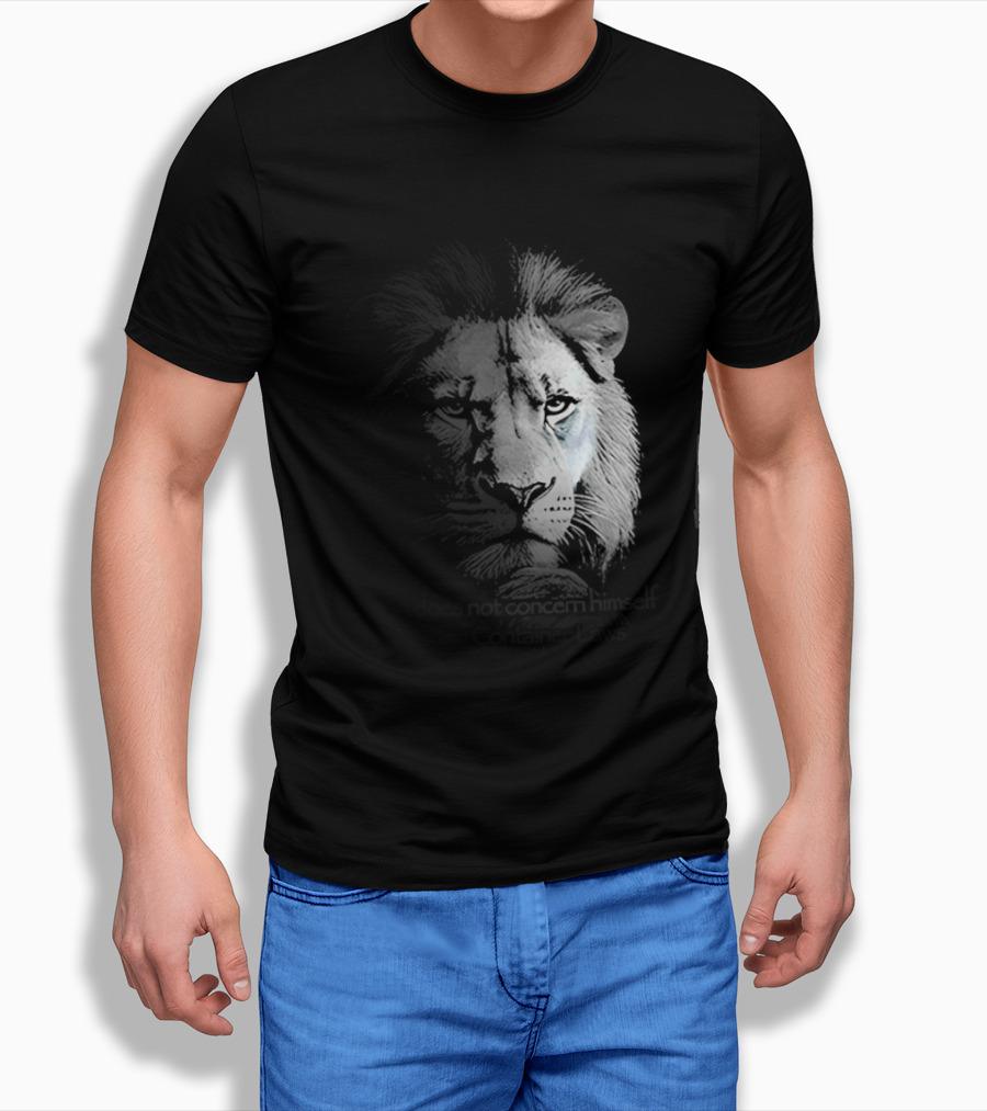 Lion Does Not Concern Himself With Open Container Laws T-Shirt
