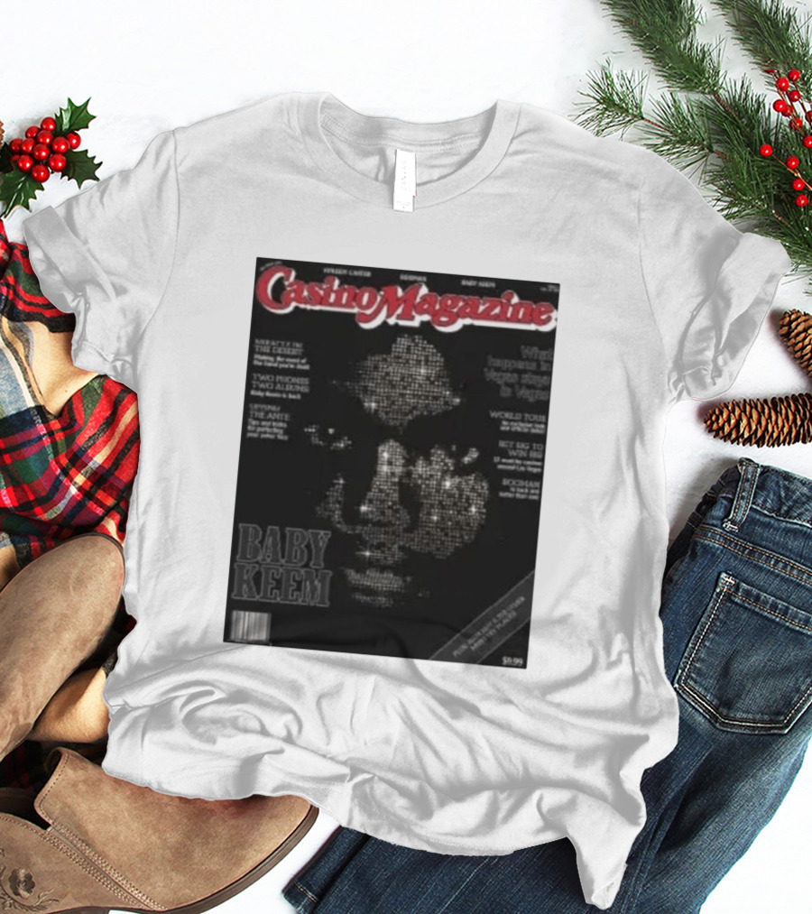 Casino Magazine Baby Keem World Tour Las Vegas Exclusive T-Shirt